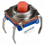 Tact Switch 4P 7.4x7.4x5.4mm KSI0M410