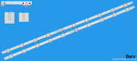 LED Backlight 43\" V17 ART3 2867 set-2 LED618