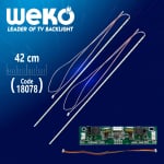 Led backlight 350mm UNİVERSAL led60 +Driver