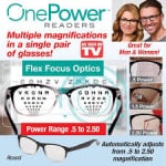 Γυαλιά ONE POWER READERS +0.5 +2.5
