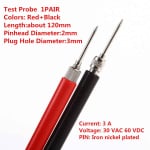 Test probe 2mm multimeter pair