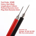 Test probe 2mm multimeter pair