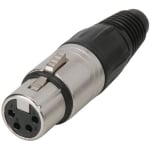 XLR-4F 4pins CANON Female