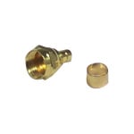 F CONNECTOR Crimp FC-005 gold