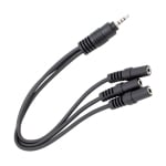3.5 STR.Jack to 3 x 3.5 STR.Socket pm-4871