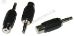 AC-001 1RCA female-3.5mm mono jack
