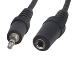 CABLE 3.5/3.5 stereo jack male-female 3m