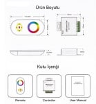 LED RGB Ccontrol 12V Touch10995