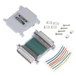 Πλαστικό κουτί βραχυκυκλωτήρα PCB, DB25 αρσενικό / θηλυκό