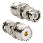 UHF FEMALE to BNC MALE