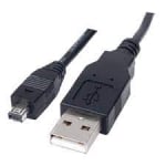 ΚΑΛΩΔΙΟ-160 USB-Mini USB 4 ακίδων 1,8 μ.