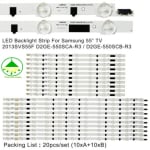 LED Backlight 2013SVS55F set-20 LED325-6 STL1482