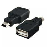 Adapter USB 2.0 AF TO MINI USB  MALE OTG