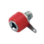 Banana socket 4mm RG03 RED-BLACK