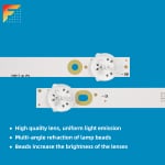 Led Backlight CX32D06-ZC22AG-05 set-2 LED584