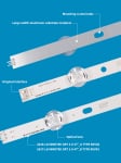 LED Backlight DRT3.0 47\'\' set-8 LED26-27