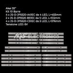 LED Backlight MS-L0956 JS-J-JP5520 set-10pcs