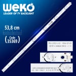 Οπίσθιος φωτισμός LED MS-L1312-L V2 - Σετ A3 50274