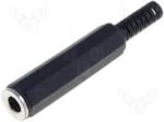 JC-106 6.3mm Mono Socket PLUG
