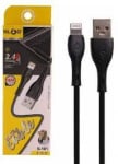 CABLE USB TO  IPHONE  2.4A 1m S101 IP
