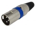 Αρσενικό CANON XLR-3M κίτρινο