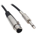 Καλώδιο Canon αρσενικό σε μονοφωνικό βύσμα 6,3 mm 5m