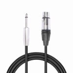 ΚΑΛΩΔΙΟ CANON Θηλυκό σε Μονόφωνο Jack 6.3mm 10m