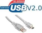 ΚΑΛΩΔΙΟ USB - Μίνι USB 5 ακίδων 1,5 μ. FK30634
