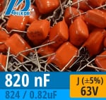 820NF/63V MKT RM5