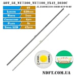 Led Backlight AOT_58_NU7300_NU7100 led1156 set2