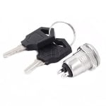 KEY SWITCH KS-02 ON-OFF 12mm