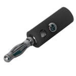 Banana plug RED-BLACK BLUE F-314