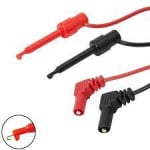 Probe for multimeter test clip hook type 40mm