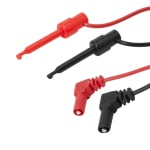 Probe for multimeter test clip hook type 40mm