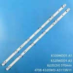 Led Backlight 4708-K320WD-A3113 set-2 LED1528
