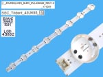 LED Backlight SSC_43UK65 set-3pcs