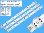 LED Backlight SSC_Y19_43UM73 LED1568 set3