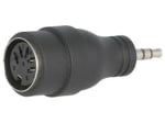 DIN 5pin socket- Jack 3.5mm plug