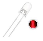 LED 5mm RED CLEAR
