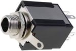 JC-118 6.3mm Socket Str 3P