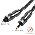 CABLE-626 OPTICAL Toslink and Mini Toslink 3.5mm