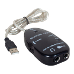 ADAPTER USB INTERFACE TO 3.5mm JACK STERE+GUITAR