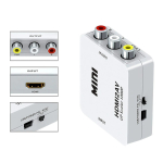 HDMI To RCA Mini Converter 12861