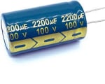 2200UF/100V 105\'C Low ESR