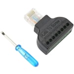PM-24267 ΒΙΔΩΤΟΣ ΑΚΡΟΔΕΚΤΗΣ RJ45 CAT5 ΣΕ 8 ΑΚΙΔΕΣ