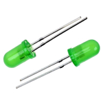 LED 5mm GREEN-12V BL