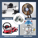 MOTOR 3.6V 120mA RF-370CA
