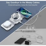 Charger magnetic wireless LS25 3IN1