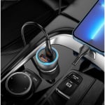 CAR Charger NZ8 12V 45W TYPE-C+USB 3.0