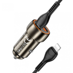 CAR Charger Z46A 12V 38W TYPE-C+USB 3.0